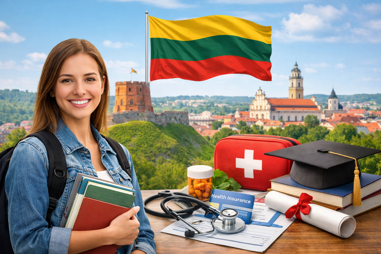 Litvanya’da Sağlık Sistemi ve Uluslararası Öğrenciler İçin Sağlık Sigortası